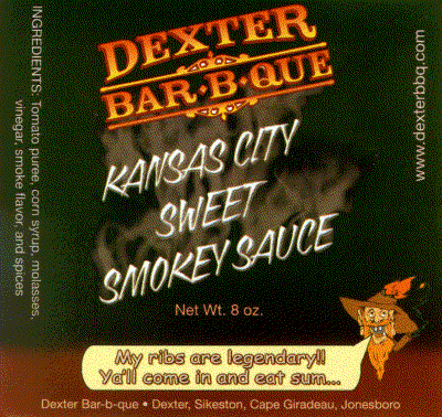 Dexter Bar-B-Que - Kansas City Sweet Smokey Sauce