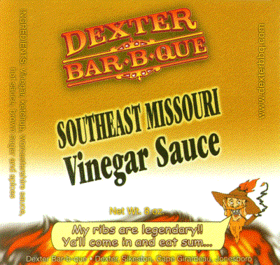 Dexter Bar-B-Que - Southeast Missouri Vinegar Sauce